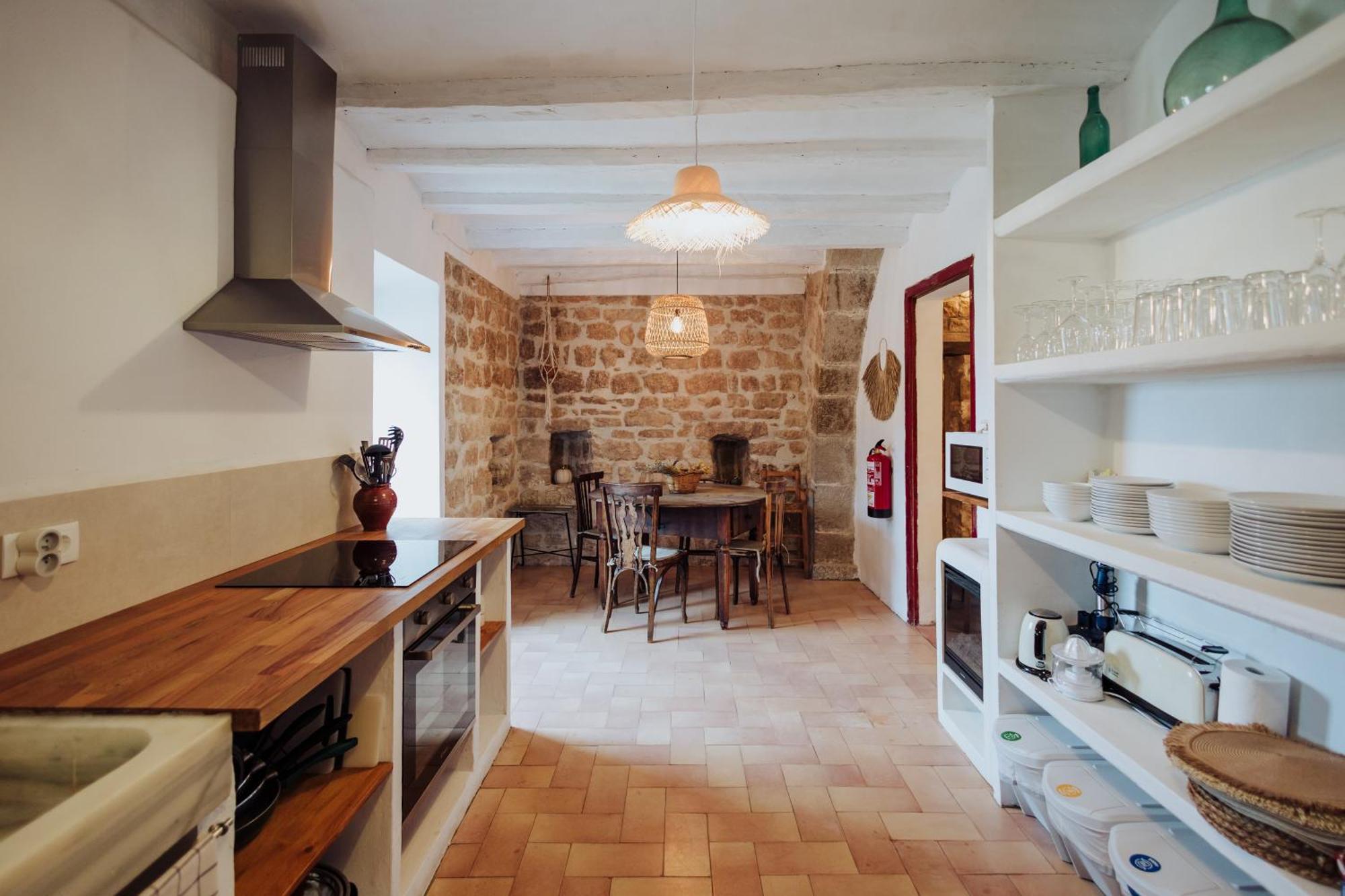Masia Aubareda San Martín de Tous 外观 照片