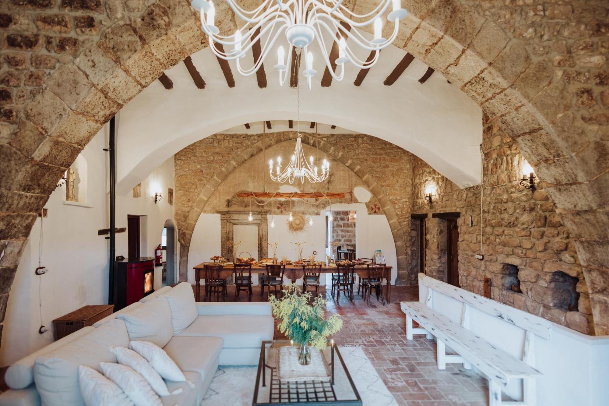 Masia Aubareda San Martín de Tous 外观 照片